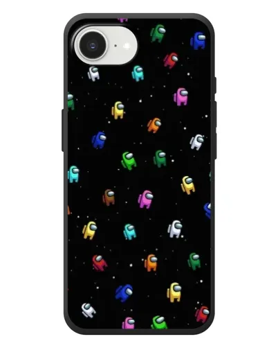 Чехол для iPhone 17e с картинкой «Экипаж Among Us»