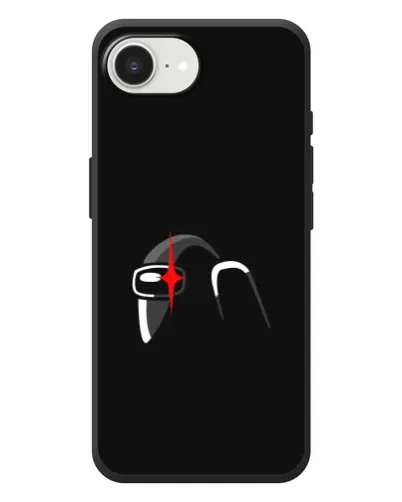 Чехол для iPhone 17e с картинкой «Among Us шлем»