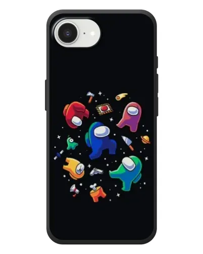 Чехол для iPhone 17e с картинкой «Among Us космос»