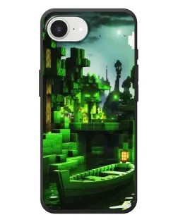 Чехол для iPhone 17e с картинкой «Minecraft лесной пейзаж» Чехол для iPhone 17e с картинкой «Minecraft лесной пейзаж»