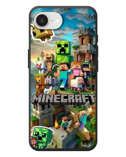 Чехол для iPhone 17e с картинкой «Замок Minecraft» Чехол для iPhone 17e с картинкой «Замок Minecraft»