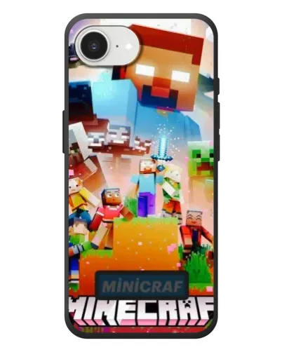 Чехол для iPhone 17e с картинкой «Minecraft герои игры» Чехол для iPhone 17e с картинкой «Minecraft герои игры»