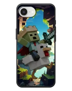 Чехол для iPhone 17e с картинкой «Стив и гусь» Чехол для iPhone 17e с картинкой «Стив и гусь»
