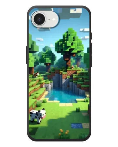 Чехол для iPhone 17e с картинкой «Minecraft летний день» Чехол для iPhone 17e с картинкой «Minecraft летний день»