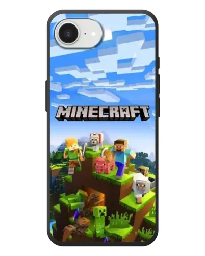 Чехол для iPhone 17e с картинкой «Minecraft классический мир» Чехол для iPhone 17e с картинкой «Minecraft классический мир»