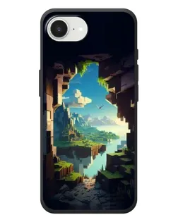 Чехол для iPhone 17e с картинкой «Вид из пещеры»