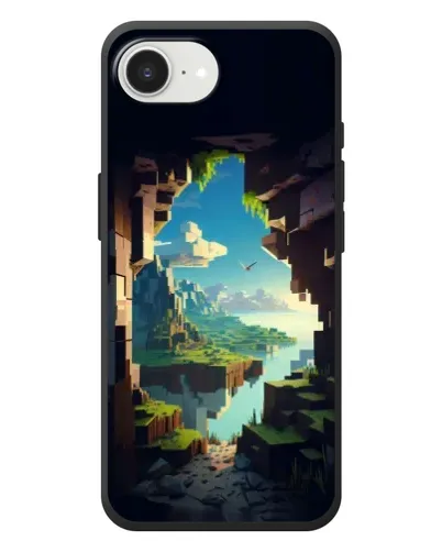 Чехол для iPhone 17e с картинкой «Вид из пещеры» Чехол для iPhone 17e с картинкой «Вид из пещеры»