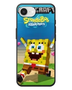 Чохол для iPhone 17e з картинкою «Губка Боб Minecraft» Чохол для iPhone 17e з картинкою «Губка Боб Minecraft»