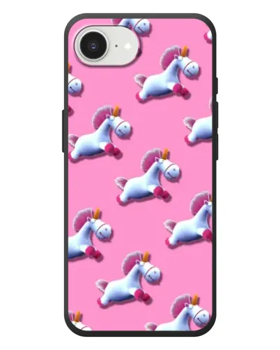 Чехол для iPhone 17e с картинкой «Единороги на розовом» Чехол для iPhone 17e с картинкой «Единороги на розовом»