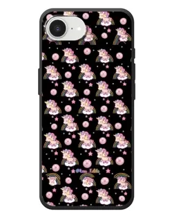Чехол для iPhone 17e с картинкой «Magic Unicorn паттерн»