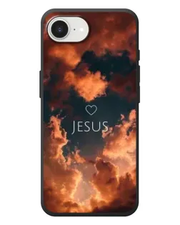 Чехол для iPhone 17e с картинкой «Сияние Имени Jesus»