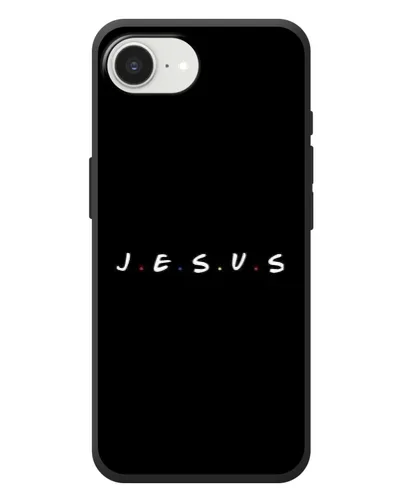 Чехол для iPhone 17e с картинкой «Точки веры J.E.S.U.S.» Чехол для iPhone 17e с картинкой «Точки веры J.E.S.U.S.»
