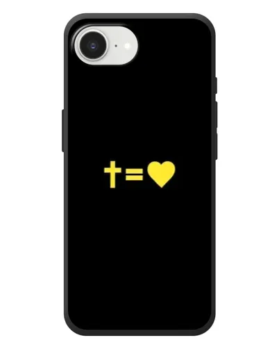 Чехол для iPhone 17e с картинкой «Сердце и Крест» Чехол для iPhone 17e с картинкой «Сердце и Крест»