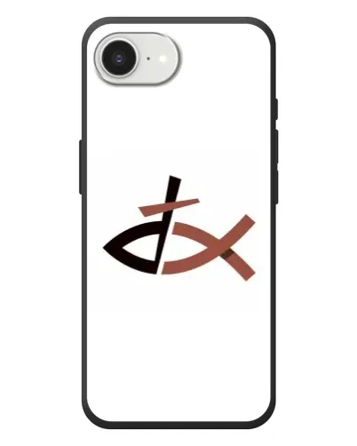 Чехол для iPhone 17e с картинкой «Рыба и крест» Чехол для iPhone 17e с картинкой «Рыба и крест»
