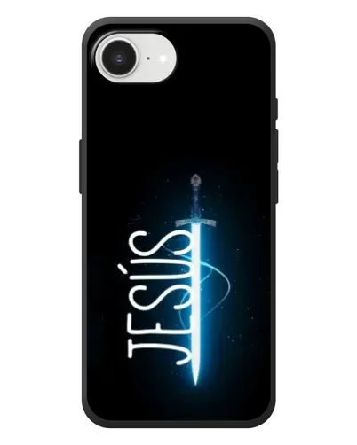 Чехол для iPhone 17e с картинкой «Меч Духа Jesus» Чехол для iPhone 17e с картинкой «Меч Духа Jesus»