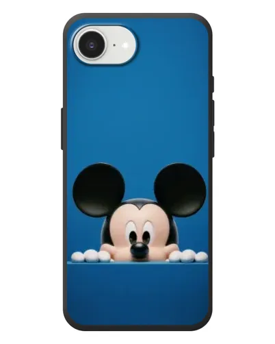 Чехол для iPhone 17e с картинкой «Микки выглядывает» Чехол для iPhone 17e с картинкой «Микки выглядывает»