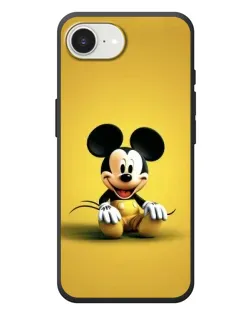 Чехол для iPhone 17e с картинкой «Микки на желтом»