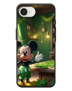 Чехол для iPhone 17e с картинкой «Микки в мастерской»