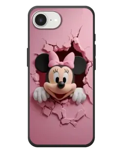 Чехол для iPhone 17e с картинкой «Минни сквозь стену»