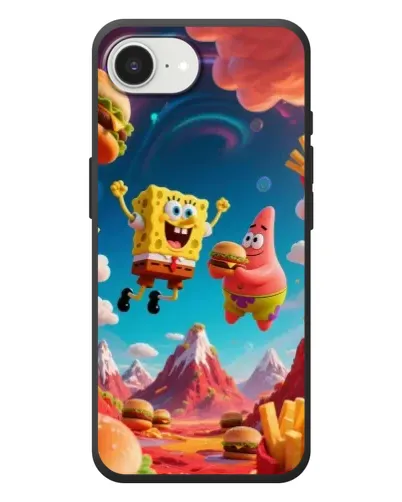 Чехол для iPhone 17e с картинкой «Космический фастфуд» Чехол для iPhone 17e с картинкой «Космический фастфуд»