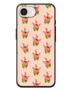 Чехол для iPhone 17e с картинкой «Патрик Стар паттерн»