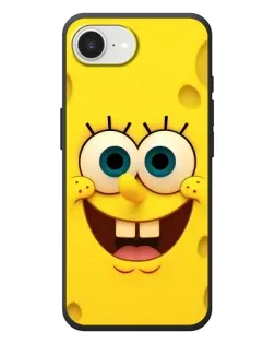 Чехол для iPhone 17e с картинкой «Губка Боб улыбка»