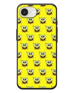 Чехол для iPhone 17e с картинкой «Паттерн Губка Боб»