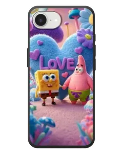 Чехол для iPhone 17e с картинкой «Губка Боб Патрик»