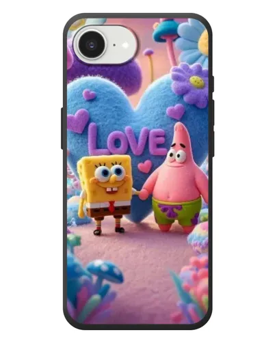 Чехол для iPhone 17e с картинкой «Губка Боб Патрик» Чехол для iPhone 17e с картинкой «Губка Боб Патрик»
