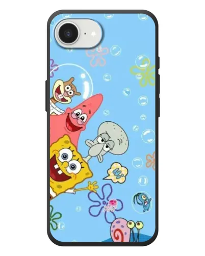 Чехол для iPhone 17e с картинкой «Веселые пузырьки» Чехол для iPhone 17e с картинкой «Веселые пузырьки»
