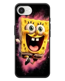 Чехол для iPhone 17e с картинкой «Взрывной Спанч Боб»