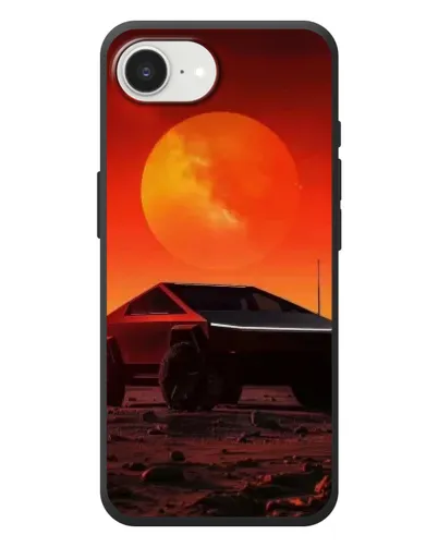 Чехол для iPhone 17e с картинкой «Cybertruck на Марсе» Чехол для iPhone 17e с картинкой «Cybertruck на Марсе»