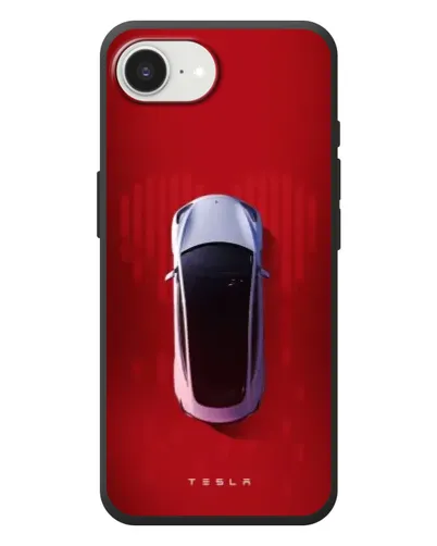 Чехол для iPhone 17e с картинкой «Tesla Top View» Чехол для iPhone 17e с картинкой «Tesla Top View»