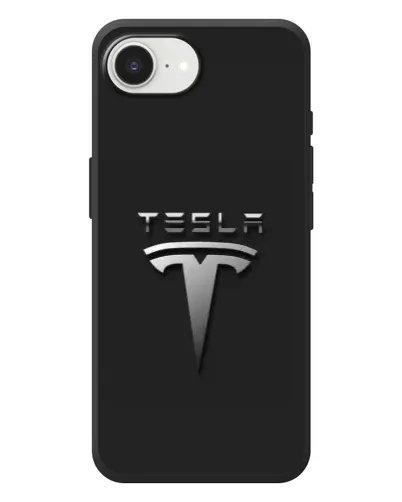 Чехол для iPhone 17e с картинкой «Стальной логотип Tesla» Чехол для iPhone 17e с картинкой «Стальной логотип Tesla»