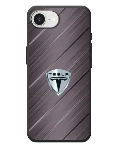 Чехол для iPhone 17e с картинкой «Металлическая текстура Tesla» Чехол для iPhone 17e с картинкой «Металлическая текстура Tesla»