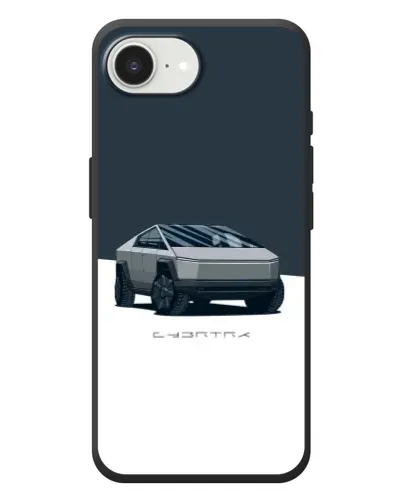 Чехол для iPhone 17e с картинкой «Серебристый Cybertruck Tesla» Чехол для iPhone 17e с картинкой «Серебристый Cybertruck Tesla»