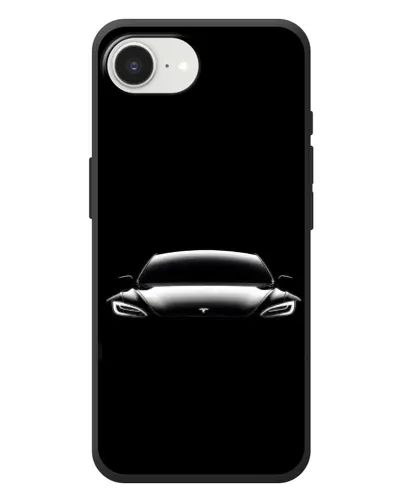 Чехол для iPhone 17e с картинкой «Фары Tesla Night» Чехол для iPhone 17e с картинкой «Фары Tesla Night»