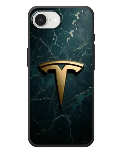 Чехол для iPhone 17e с картинкой «Мраморная Tesla Gold» Чехол для iPhone 17e с картинкой «Мраморная Tesla Gold»