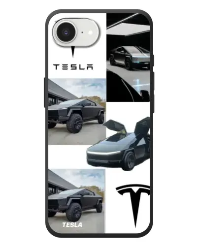 Чехол для iPhone 17e с картинкой «Коллаж Cybertruck Tesla» Чехол для iPhone 17e с картинкой «Коллаж Cybertruck Tesla»
