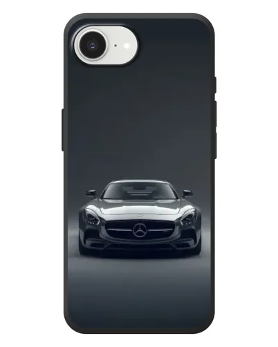 Чехол для iPhone 17e с картинкой «Mercedes на черном» Чехол для iPhone 17e с картинкой «Mercedes на черном»