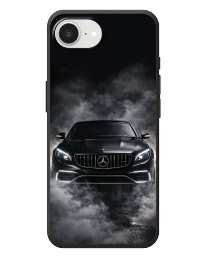 Чехол для iPhone 17e с картинкой «Mercedes в дыму» Чехол для iPhone 17e с картинкой «Mercedes в дыму»