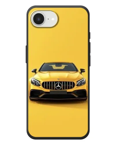 Чехол для iPhone 17e с картинкой «Желтый Mercedes GT» Чехол для iPhone 17e с картинкой «Желтый Mercedes GT»
