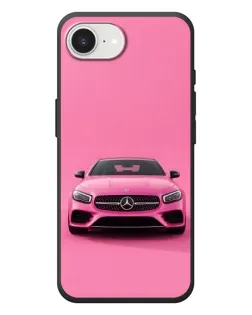 Чехол для iPhone 17e с картинкой «Розовый Mercedes AMG»