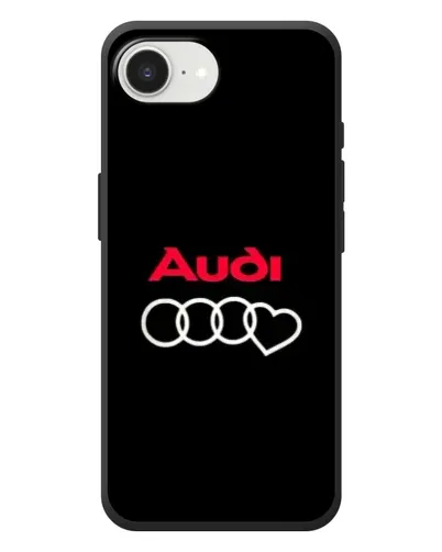 Чехол для iPhone 17e с картинкой «Логотип Audi Heart»