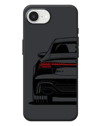 Чехол для iPhone 17e с картинкой «Задняя часть Audi — арт»