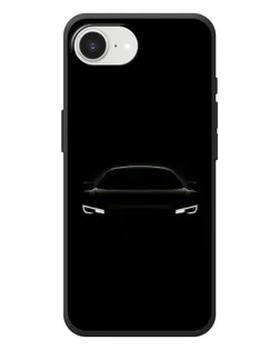 Чехол для iPhone 17e с картинкой «Взгляд Audi в темноте»