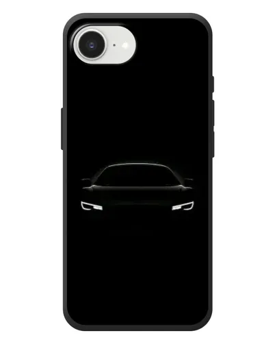 Чехол для iPhone 17e с картинкой «Взгляд Audi в темноте»