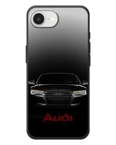 Чехол для iPhone 17e с картинкой «Audi — градиентный контур»