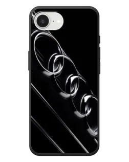 Чехол для iPhone 17e с картинкой «Audi — абстрактные кольца»
