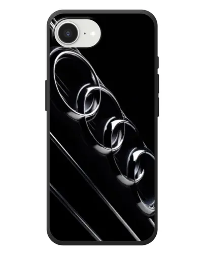 Чехол для iPhone 17e с картинкой «Audi — абстрактные кольца»